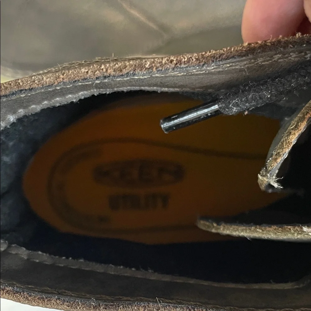 Keen Men's Brown Leather Lace-Up‎ Boots
